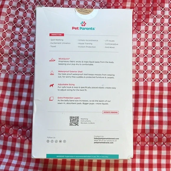 Belly Bands for Dogs NIP set of 3 Sz. M - Picture 7 of 7